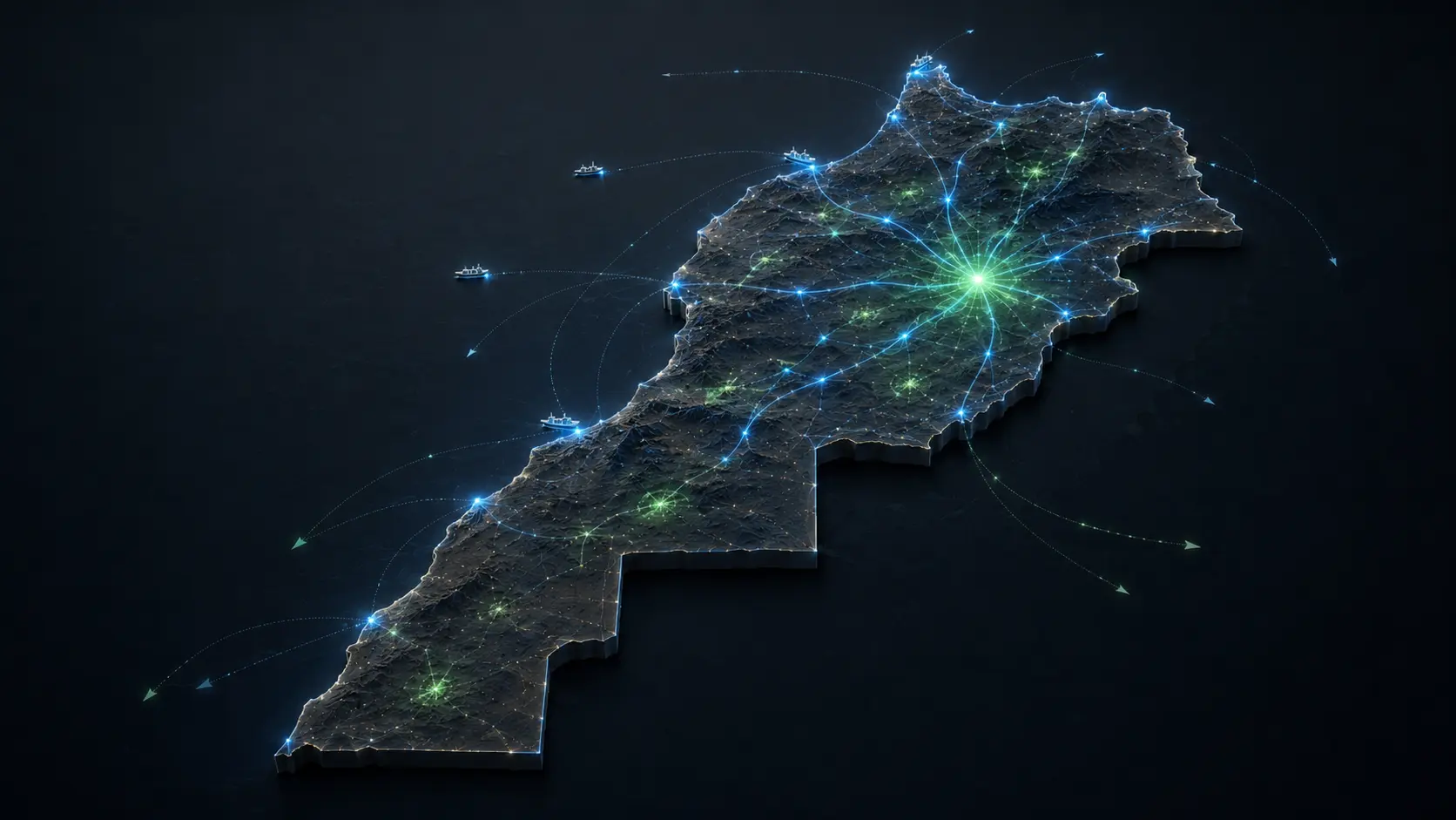 Vision territoriale de FrigoSmart autour des régions agricoles marocaines et de Midelt