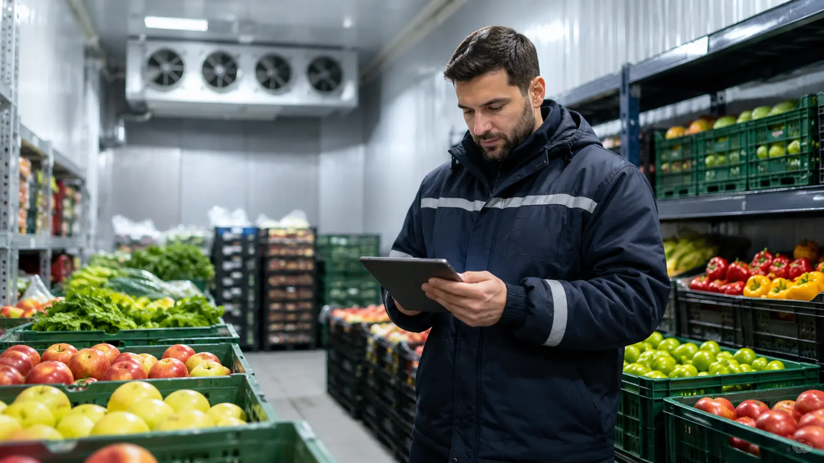 Chambre froide intelligente connectée — supervision 24h/24 FrigoSmart